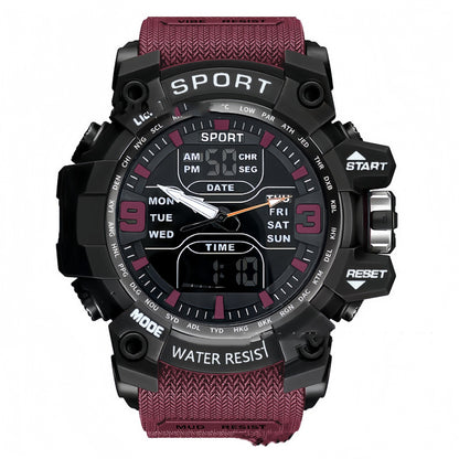 Stylish Black Technology Sports Luminous Watch