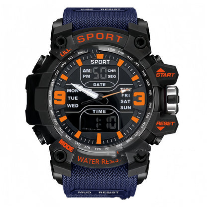Stylish Black Technology Sports Luminous Watch