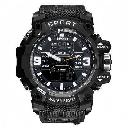 Stylish Black Technology Sports Luminous Watch
