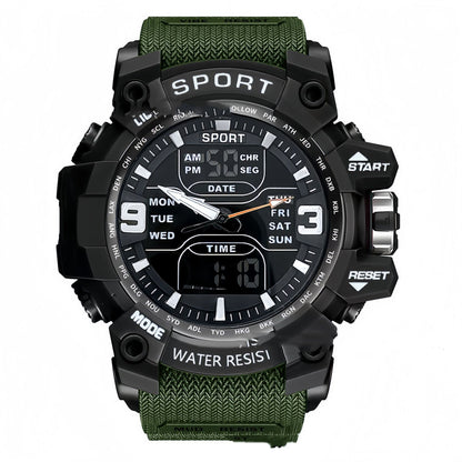 Stylish Black Technology Sports Luminous Watch
