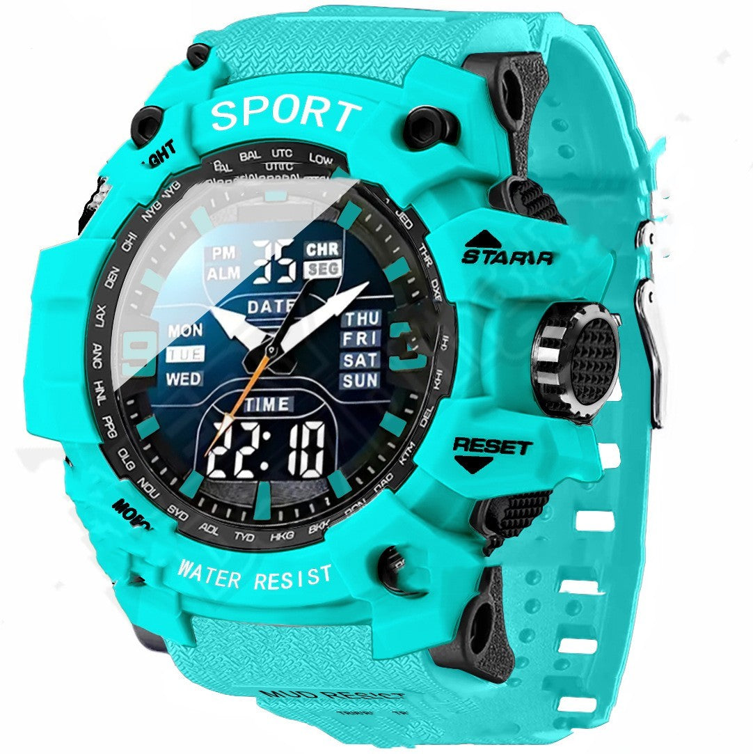 Stylish Black Technology Sports Luminous Watch
