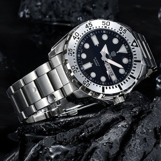 Waterproof Luminous Quartz Movement  Men's Watch