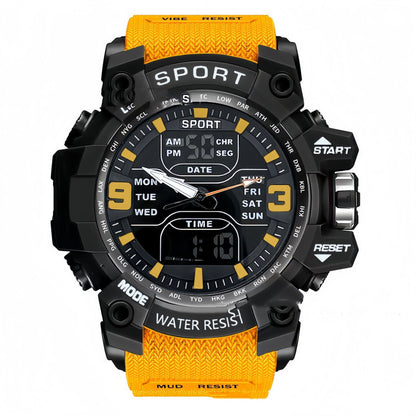 Stylish Black Technology Sports Luminous Watch